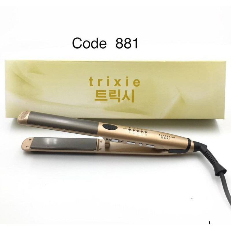 Jual Catok Lurus Curly 2 in 1 Trixie 881 | Shopee Indonesia