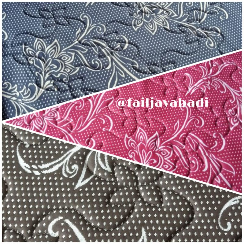 Jual Kain Springbed/Kain Quilting Zakat/Kain kasur busa (per 1cm ...