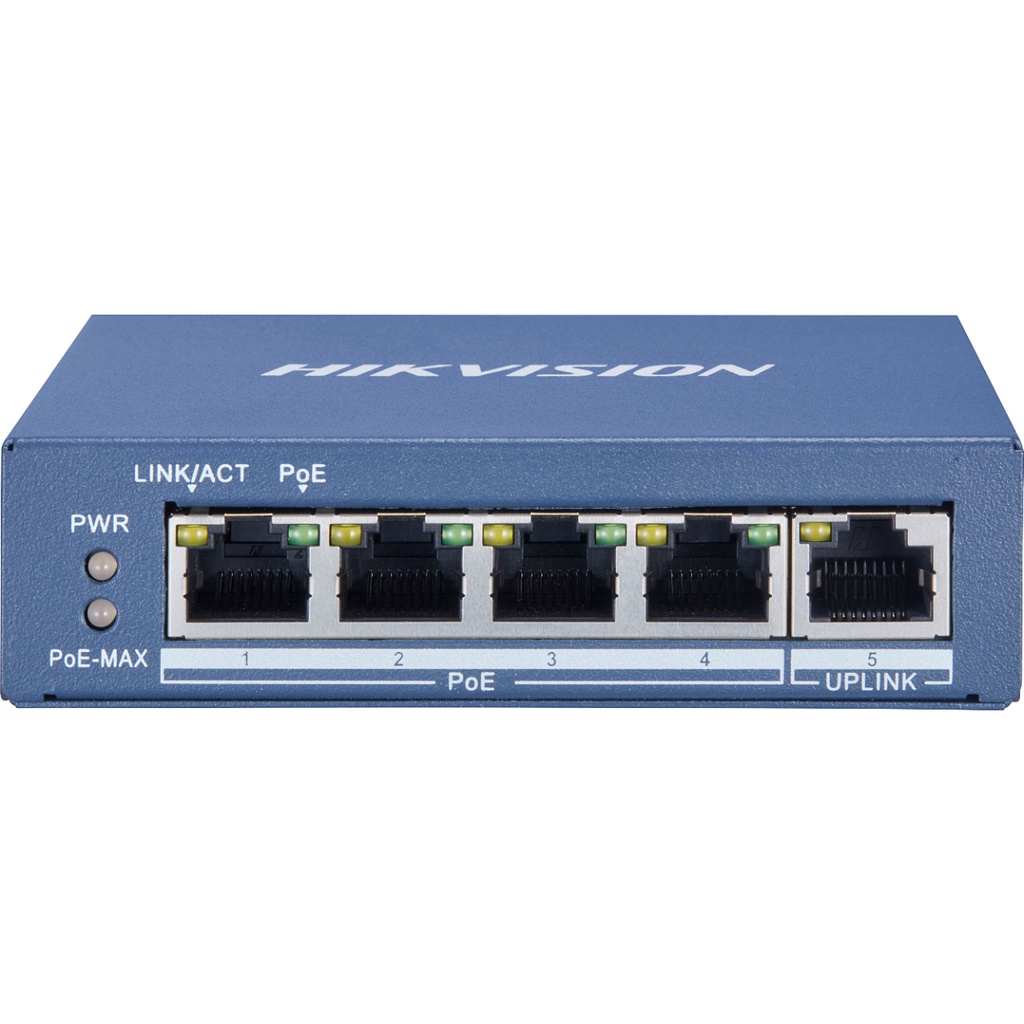Jual Hikvision DS-3E0505P-E Desktop Switch Hub | Shopee Indonesia