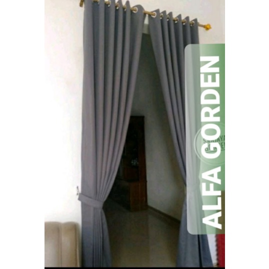Jual Gorden Jendela Minimalis Polos Gorden Pintu Kamar Gorden Import