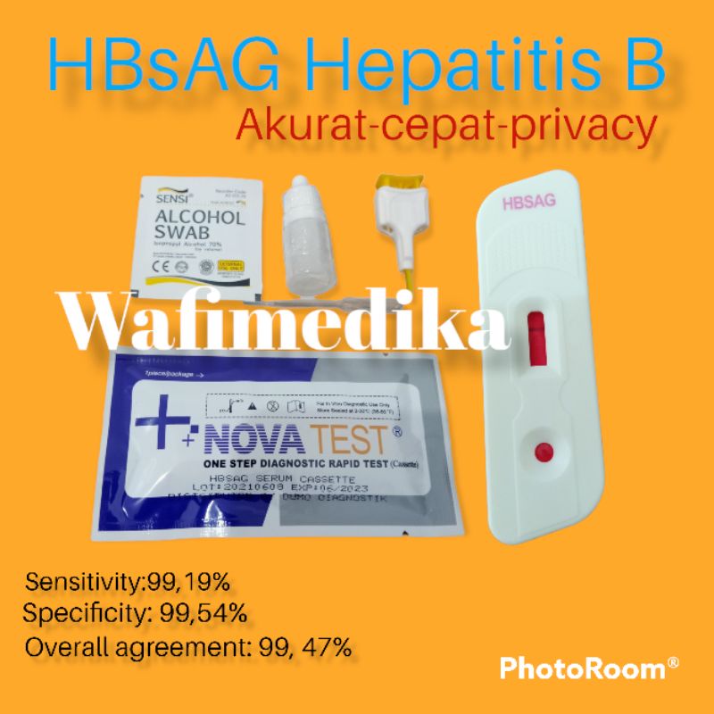 Jual Alat Tes Hepatitis B HBsAG Satuan/ecer Novatest | Shopee Indonesia