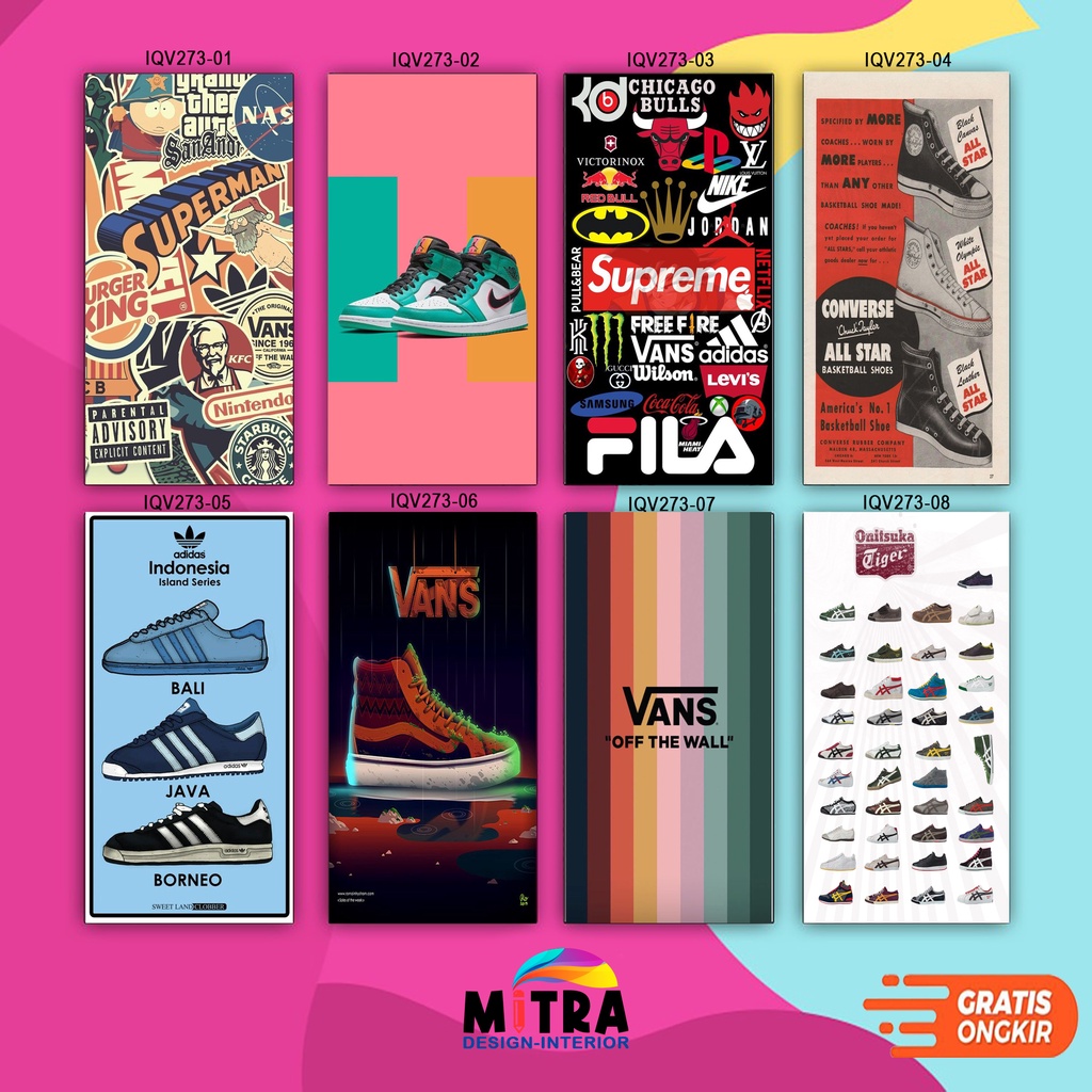 Jual Hiasan dindig Poster sepatu Nike Vans adidas vintage art walldecor Shopee Indonesia