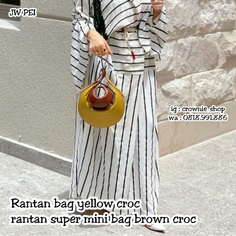JW Pei Rantan Super Mini Bag
