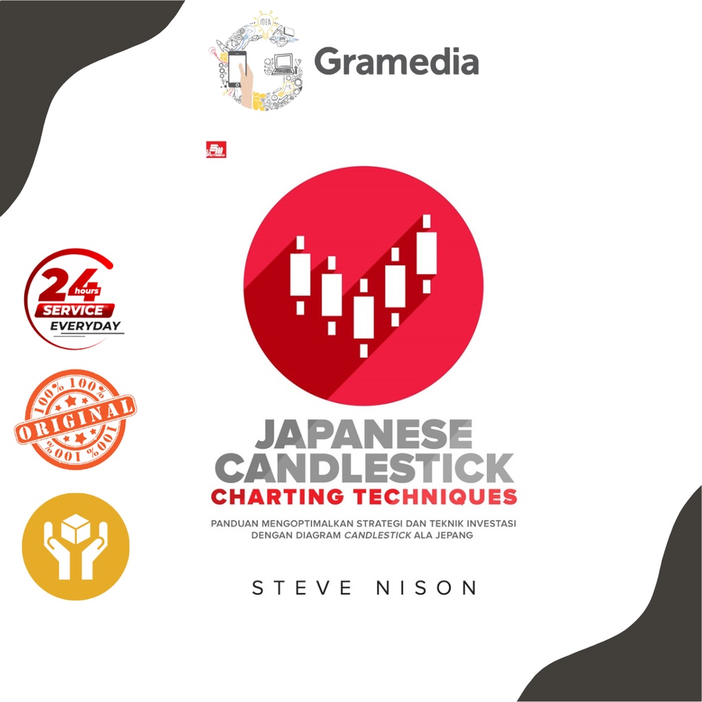 Jual Gramedia Mega JAPANESE CANDLESTICK CHARTING TECHNIQUES STEVE