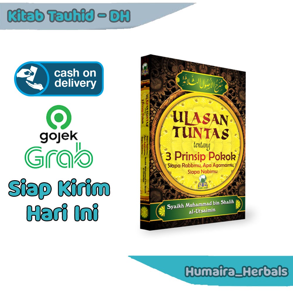 Jual COD Buku Ulasan Tuntas 3 Prinsip Pokok | Syarah Ushul Tsalatsah ...