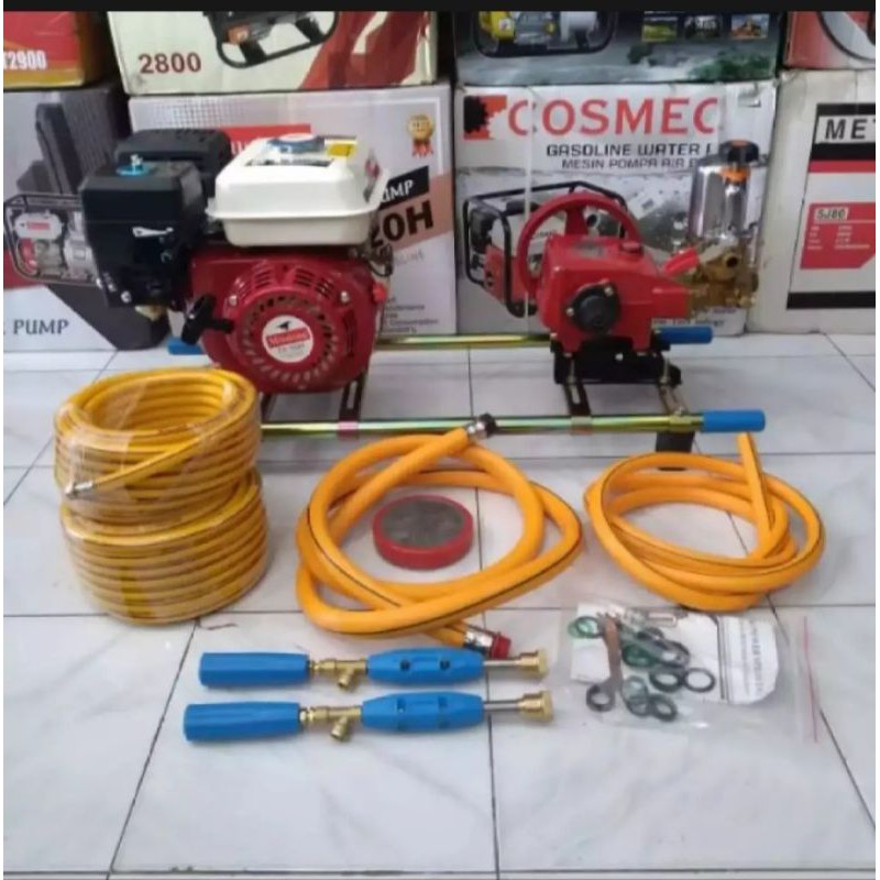 Jual Mesin Steam Cuci Motor Mobil Siap Pakai+2selang +2stik | Shopee ...