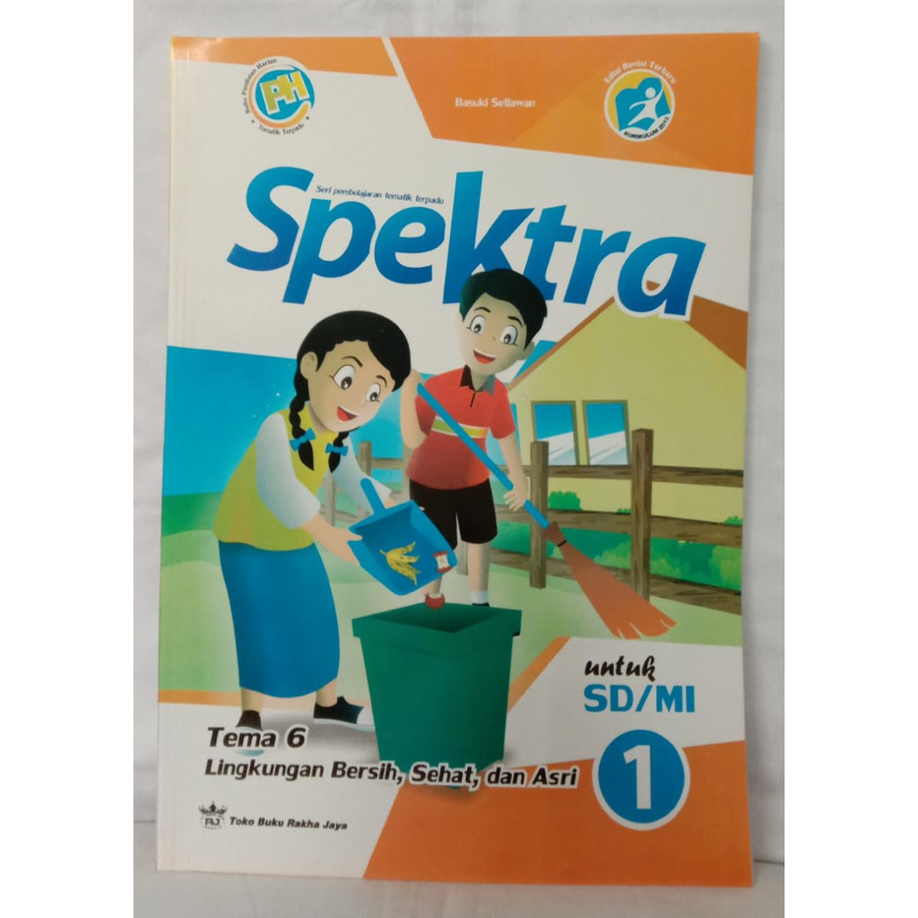 Jual Buku Pelajaran Spektra Kelas Tema Lingkungan Sehat Bersih Dan Asri Shopee Indonesia