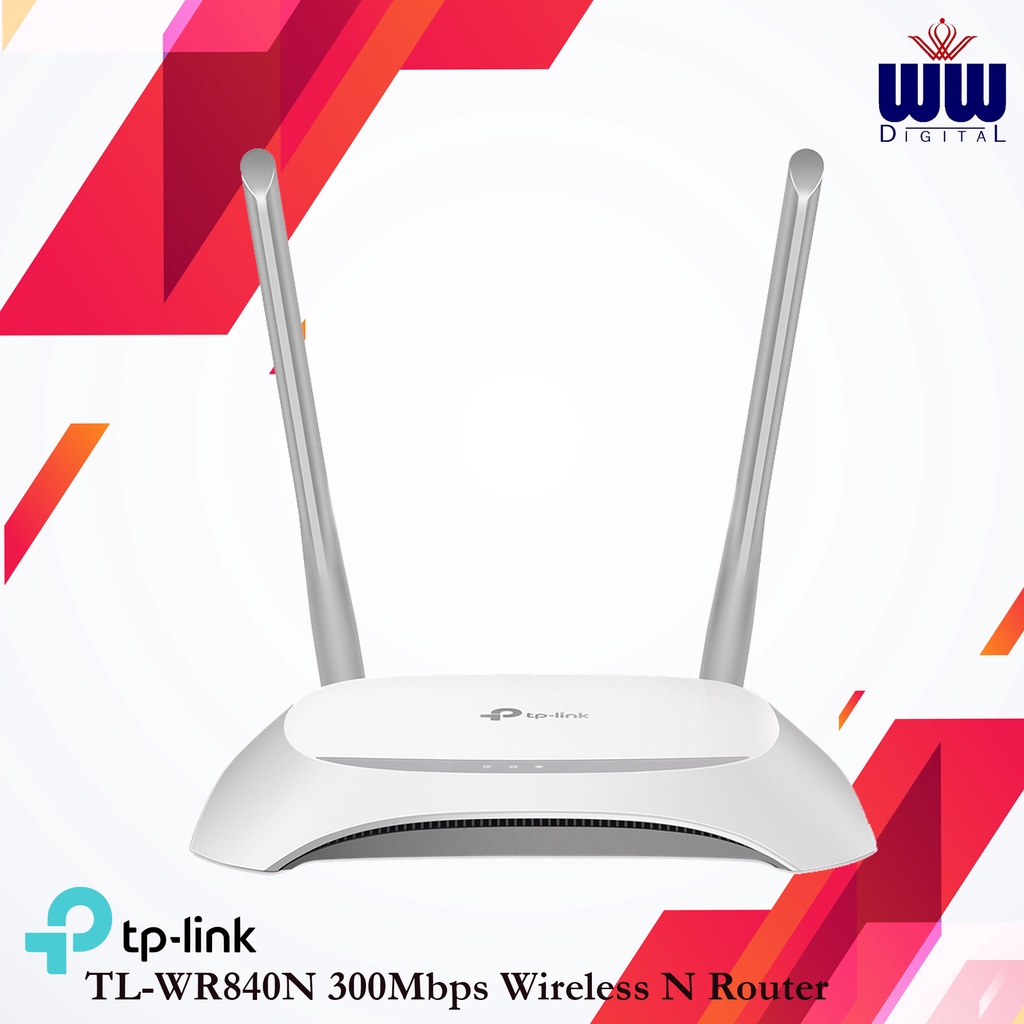 Jual TP-LINK TL-WR840N 300Mbps Wireless N Router | Shopee Indonesia