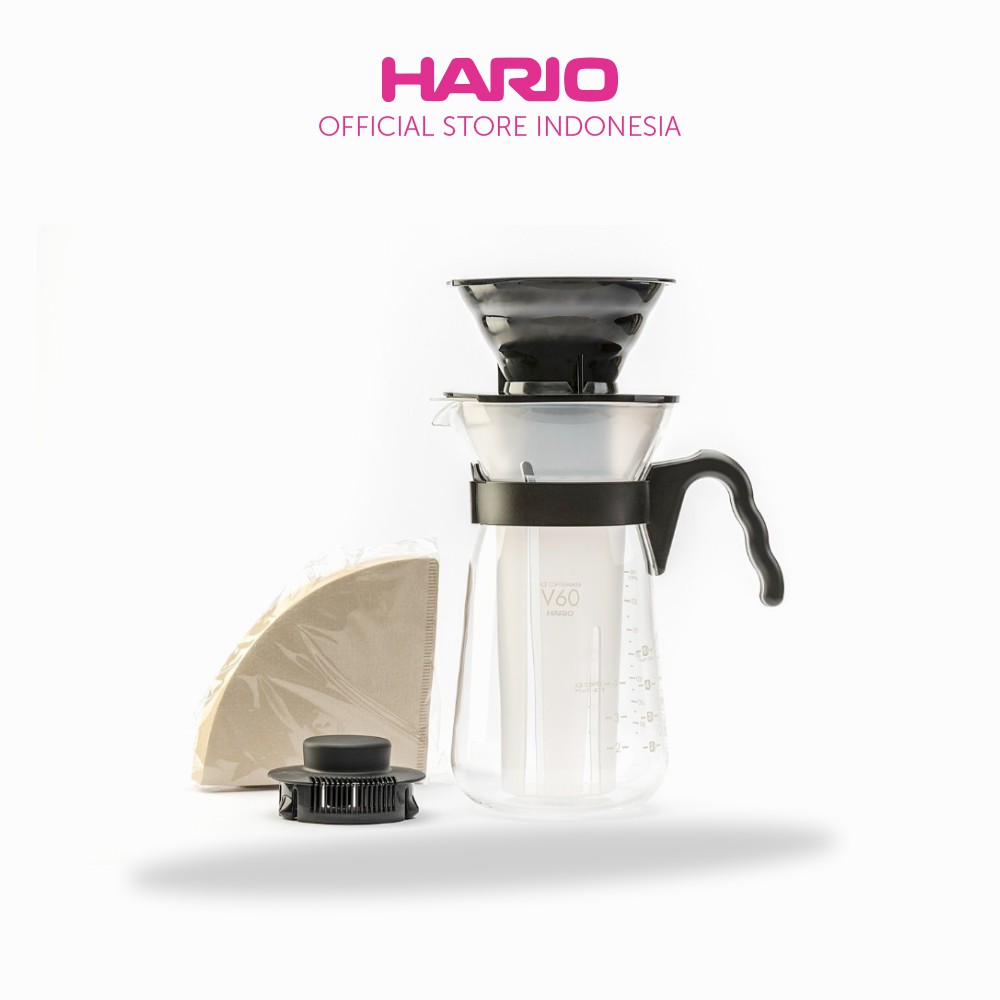 Promo Hario V60 Glass Iced Coffee Maker 700ml Vig-02t Diskon 33% Di