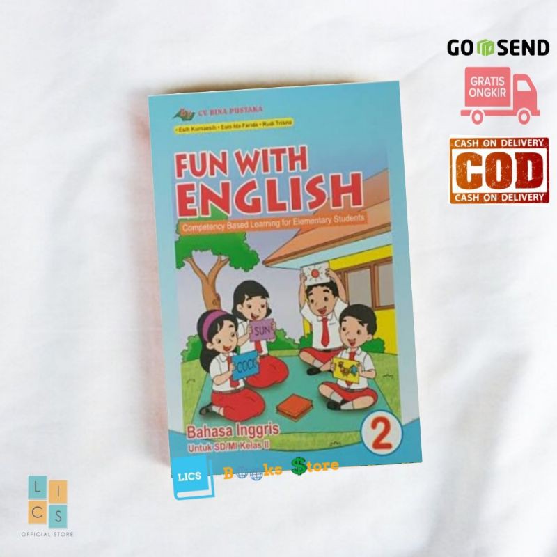 Jual Buku Bahasa Inggris Fun With English SD Kelas 2 Pustaka Jaya ...