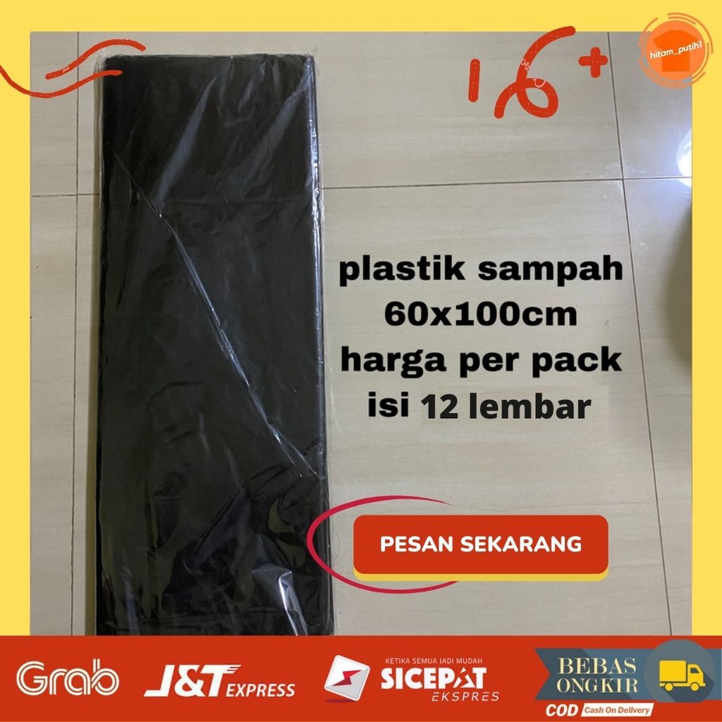 Jual Plastik Sampah Trashbag Per Pack Kantong Sampah Harga Perpack Ukuran Kecil Besar Jumbo 9348