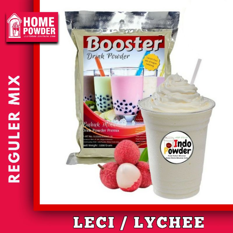 Jual Bubuk Minuman Drink Powder Booster Rasa Leci Lecy Lychee 1Kg ...