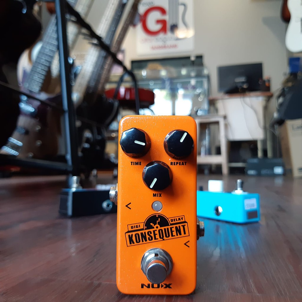Jual NUX Konsequent Digital Delay Pedal Shopee Indonesia