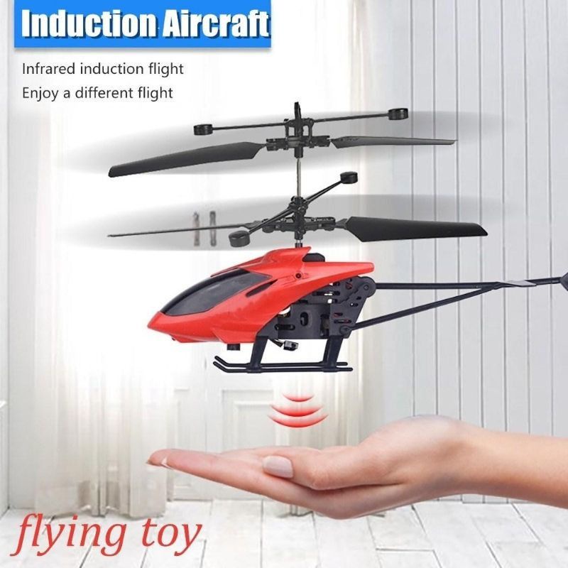 Jual Mainan Terbaru Heli Copter Sensor Tangan Bisa Terbang | Shopee ...