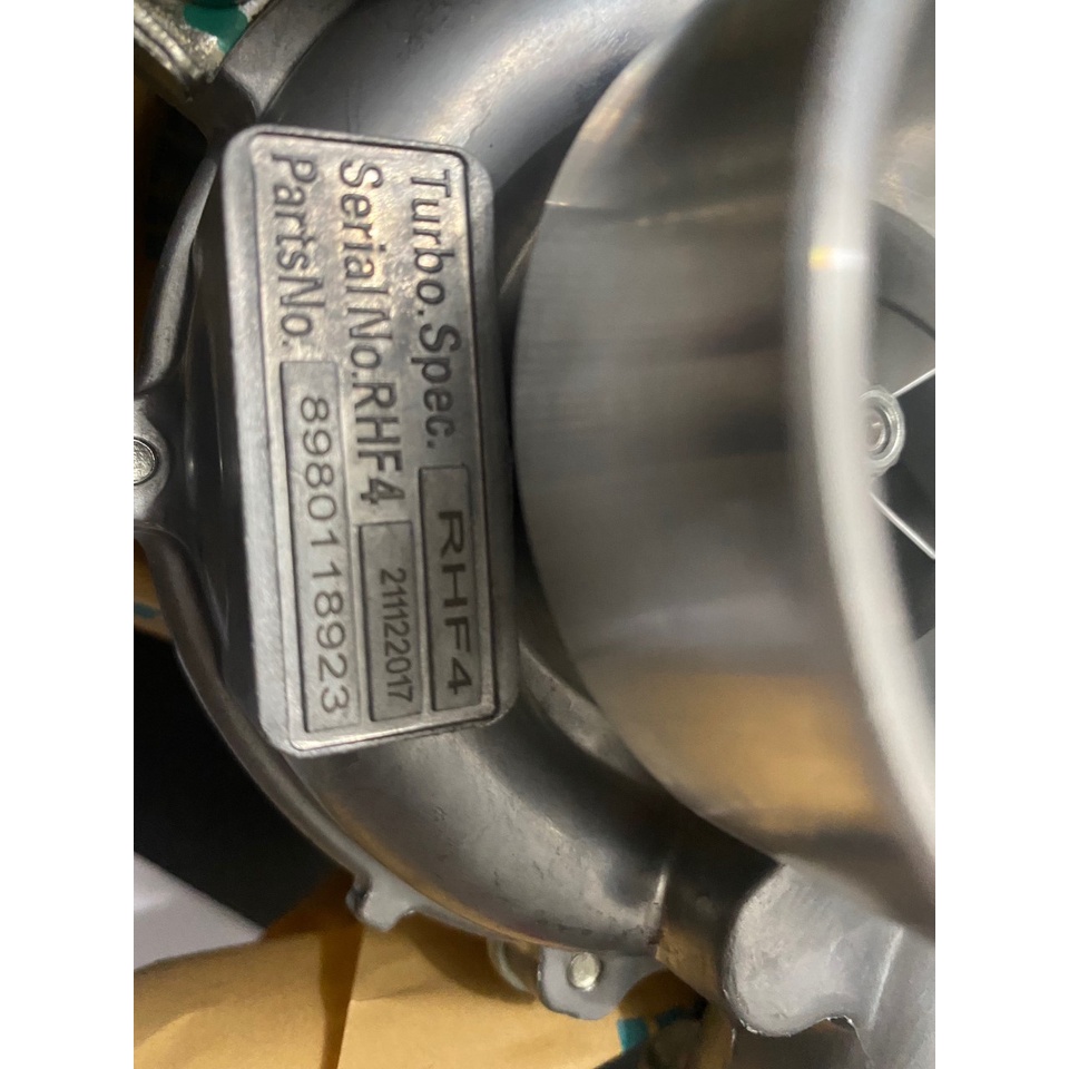 Jual TURBO CHARGER RHF4 HYBRID MODIFIED THAILAND TURBO ONLY | Shopee ...