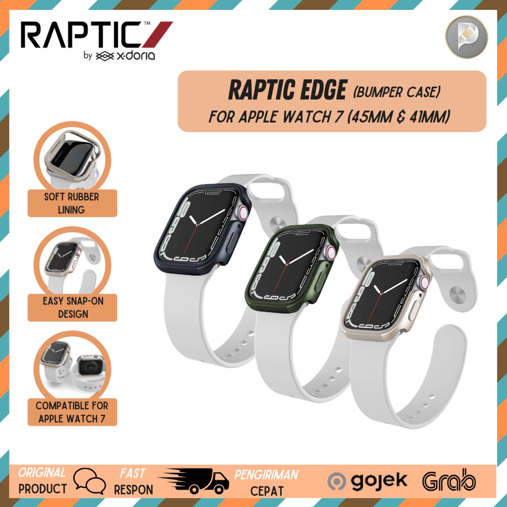 Jual X Doria Raptic Edge Bumper Series Case For Apple Watch 7 45mm 41mm Shopee Indonesia 0036