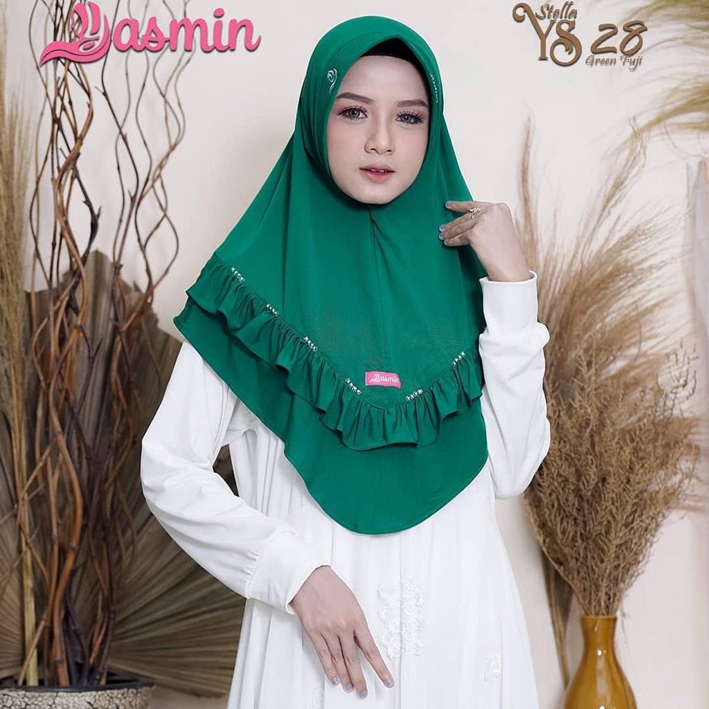 Jual Jilbab Instant Hana Ruffle Yasmin Hijab Ys 28 Hijab instan ...