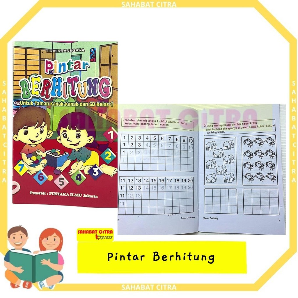 Jual BUKU BELAJAR PINTAR BERHITUNG PCS 数字书 | Shopee Indonesia