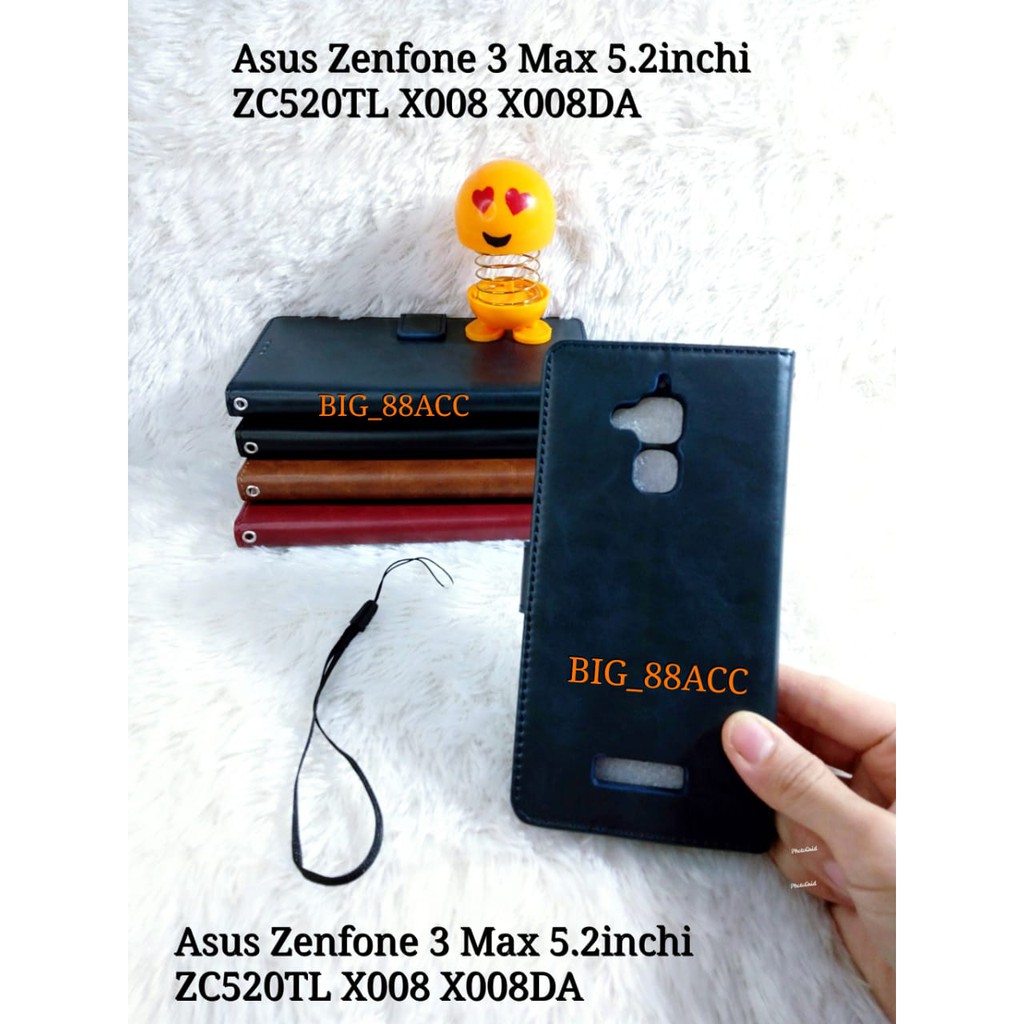 Custodia Portafoglio in Pelle PU Compatibile con Asus Zenfone 3 Max