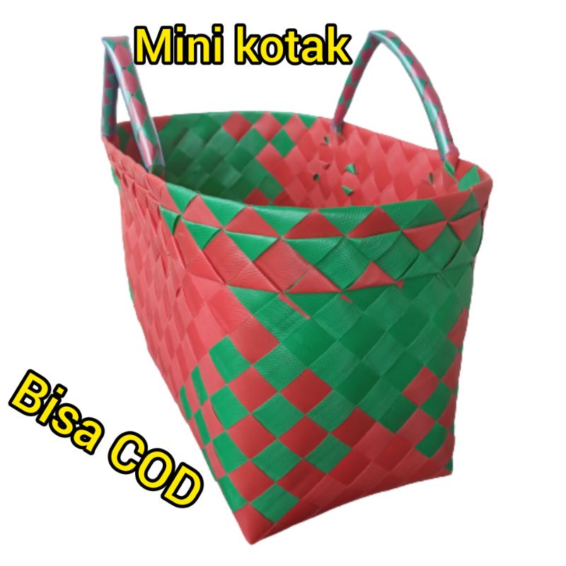 Jual Tas Souvenir Cantik Tas Anyaman Plastik Tas Anyaman Plastik Kecil Untuk Acara Hamperan 1063