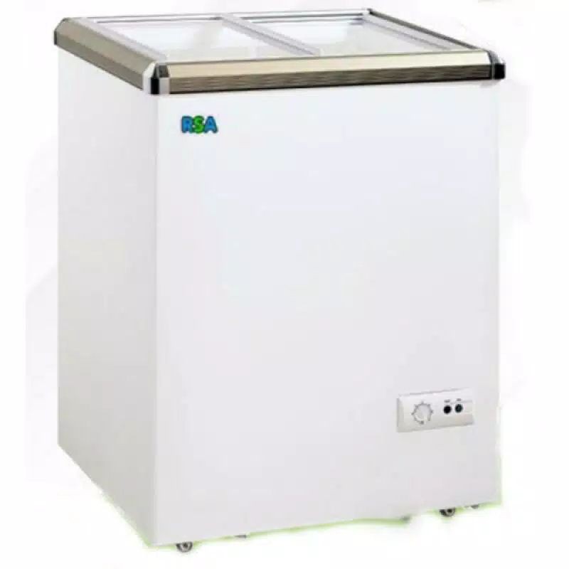 Jual chest freezer sliding rsa xs-110 khusus daerah cilegon | Shopee ...