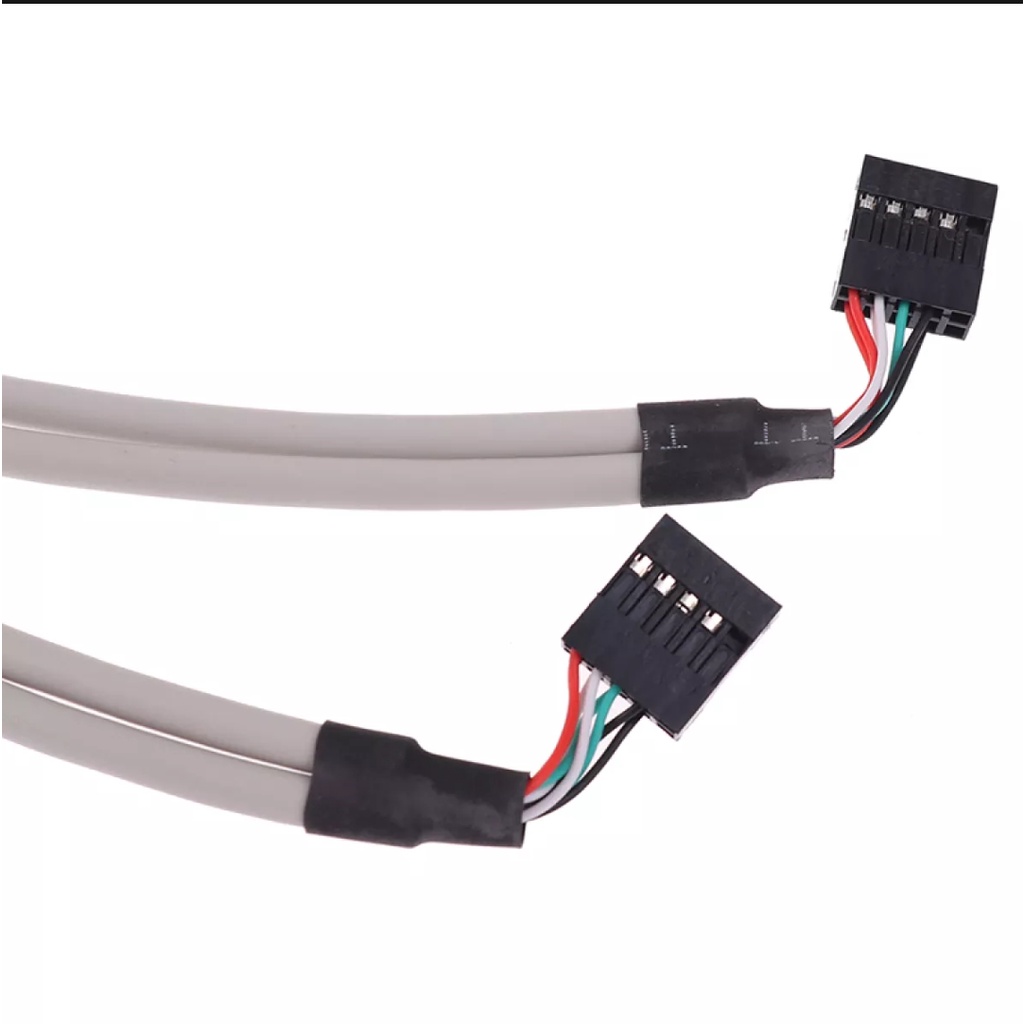 Jual Kabel Ekstensi Braket Header 9 Pin, USB 4 Port 2.0 Sampai 9 Pin ...