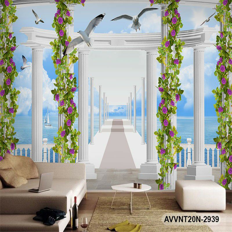 Jual Wallpaper Motif Pilar Pemandangan Alam Wallpaper Custom Pilar