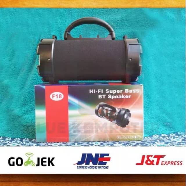 Jual speaker F18 hi-fi super bass bt speaker Shopee Indonesia