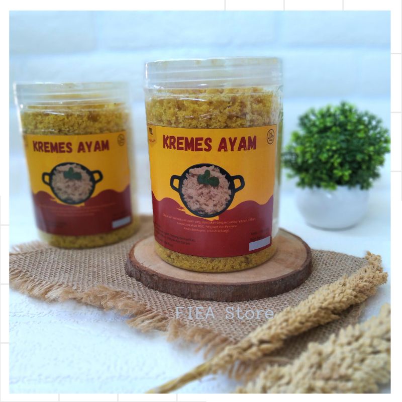 Jual KREMES AYAM SPECIAL Kemasan TOPLES 150 Gram Kremesan Ayam Lauk