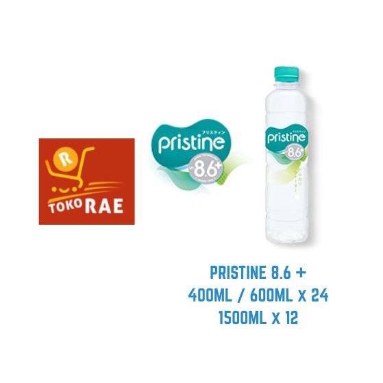 Jual Pristine Water 8.6+ (600ML & 1500ML) Shopee Indonesia