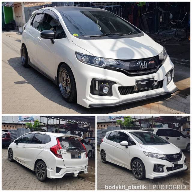 Jual Bodykit Honda Jazz Gk Mugen Rs Full Bumper Shopee Indonesia