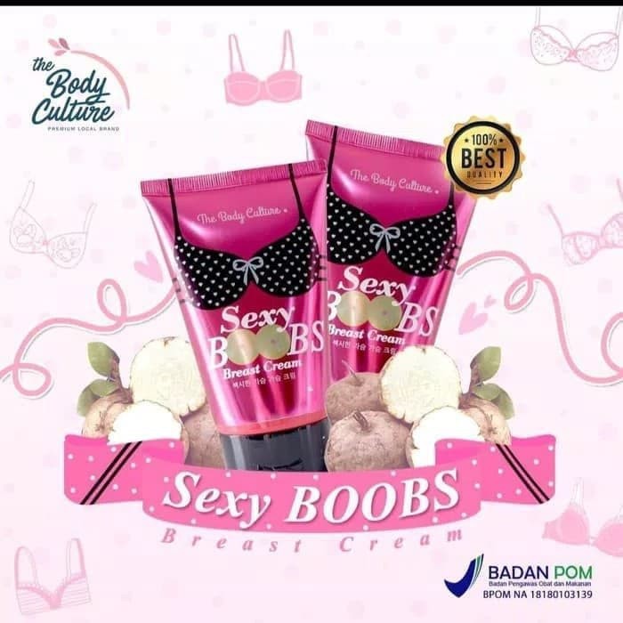 Jual [original Bpom] Sexy Boobs Breast Cream By The Body Culture Krim Pengencang Payudara