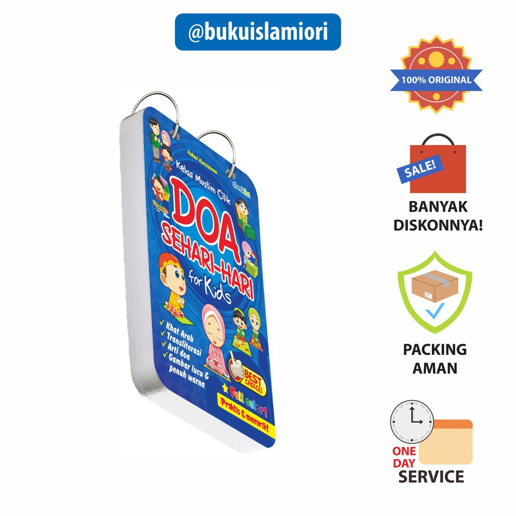 Jual (BUKU HABIS) Flashcard Anak Doa Sehari-hari for Kids Kelas Muslim ...