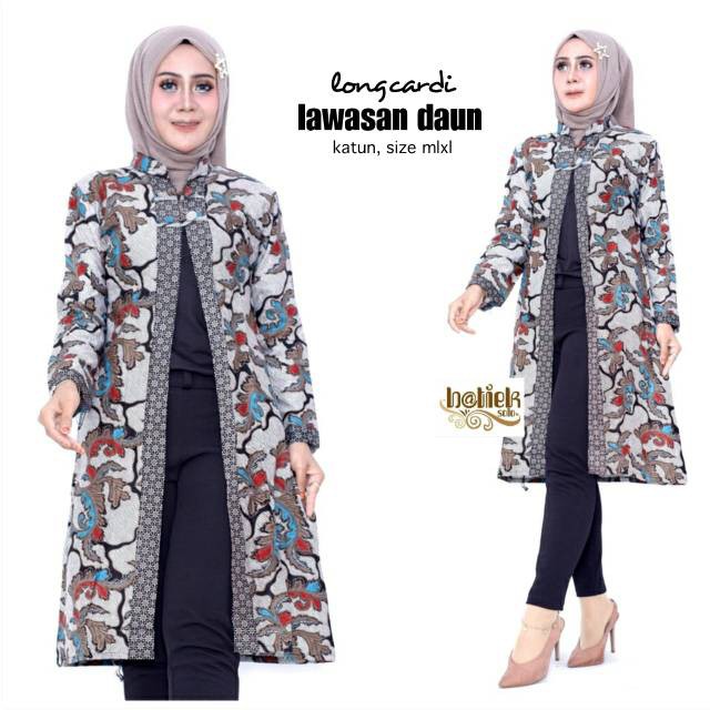 contoh cardigan modern