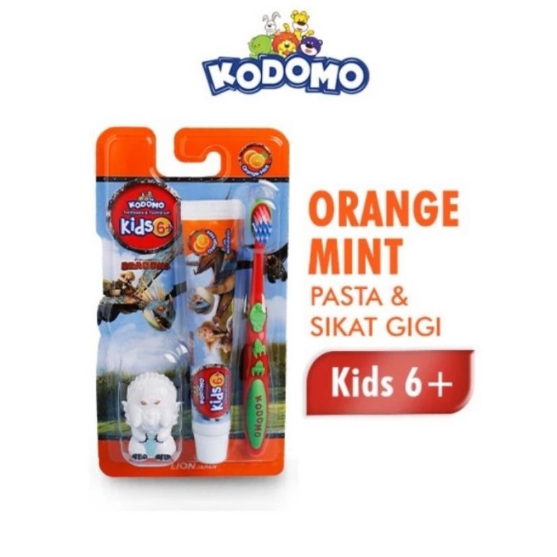 Jual sikat gigi dan pasta gigi kodomo (1pc) | Shopee Indonesia