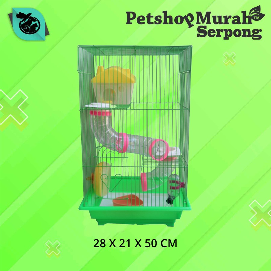 Jual Kandang Hamster Tingkat Rumah Hamster Cage | Shopee Indonesia