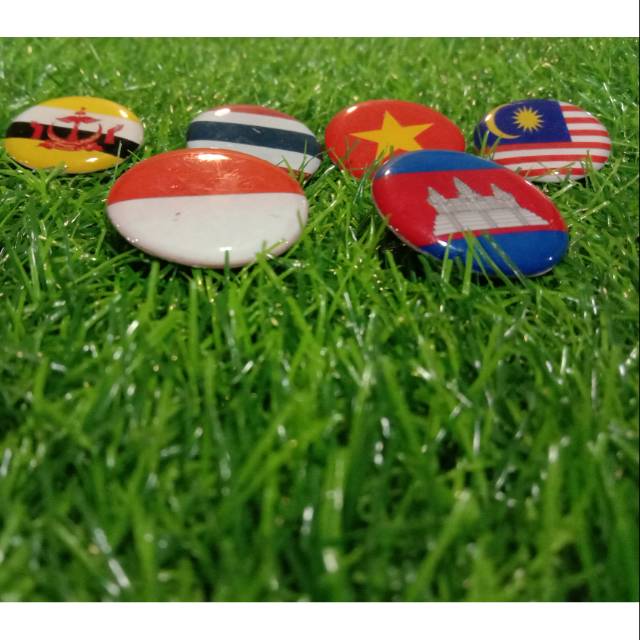 Jual PIN BULAT BENDERA NEGARA DUNIA | Shopee Indonesia