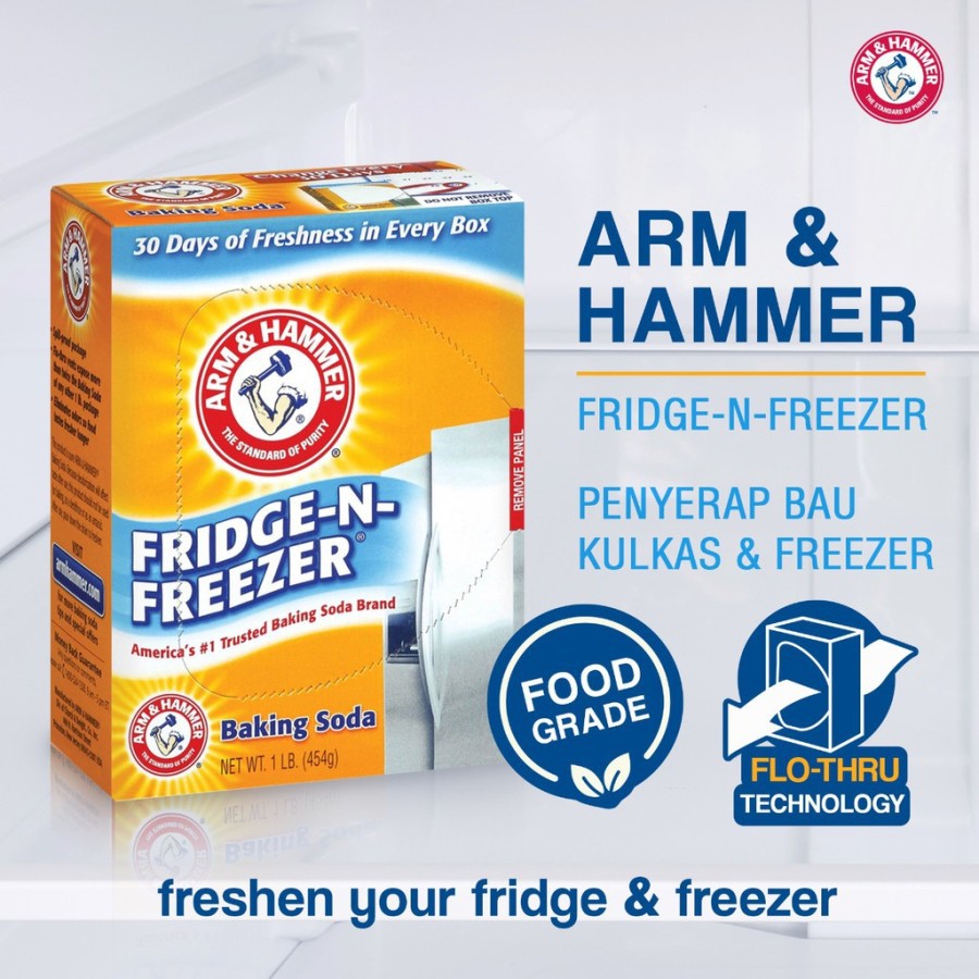 Jual Arm and Hammer Fridge n Freezer Penyerap Bau Kulkas & Freezer