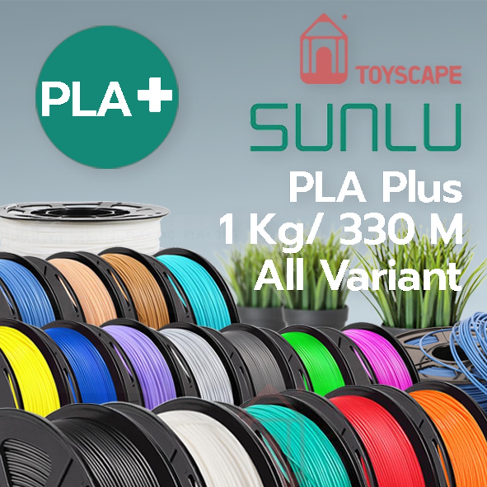 Jual SUNLU PLA+ (PLA PLUS) VARIAN WARNA 1 KG 3D PRINTER FILAMENT ...