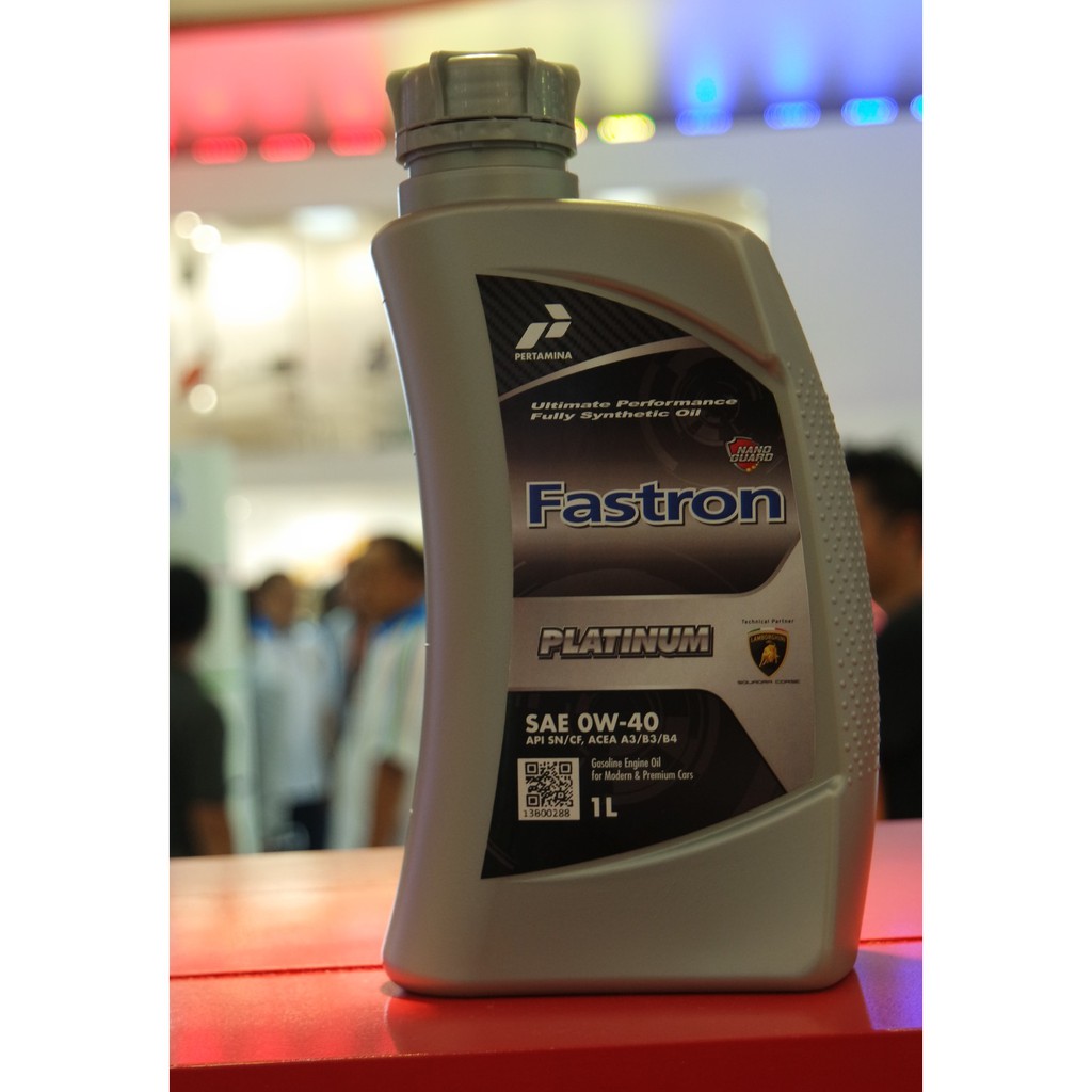Jual 4L Fastron PLATINUM Full Syntetic SAE 0W-40 Engine Oil/Oli Mesin ...