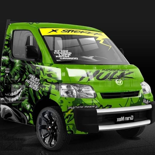Jual Decal grandmax hulk terbaru fullbody | Shopee Indonesia