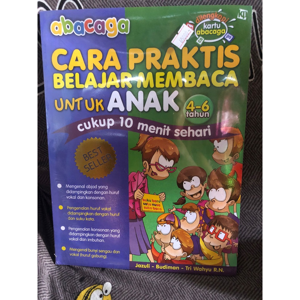 Jual Buku ABACAGA Cara Praktis Belajar Membaca Untuk Anak | Shopee ...