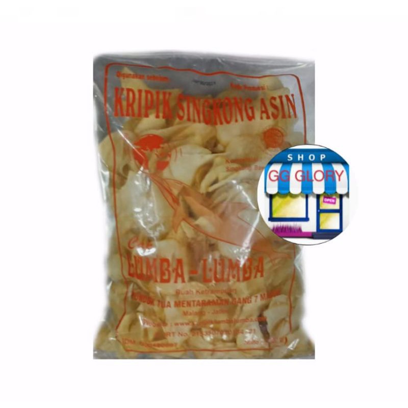 Jual Keripik Singkong Asin Lumba Lumba Khas Malang 500 Gr Shopee