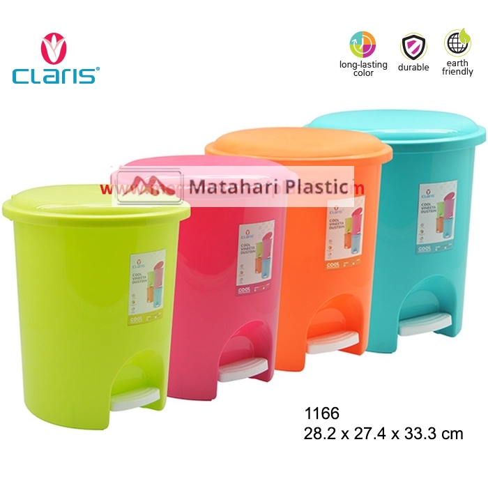 Jual Tempat Sampah Injak Dustbin Vineeta 11ltr 1166 Claris Shopee