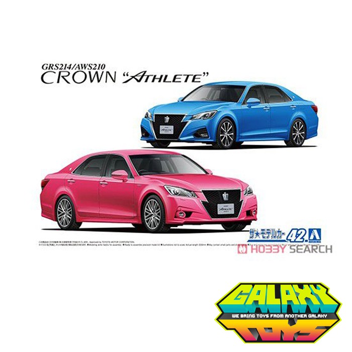 Aoshima - 1/24 Toyota GRS210 Crown Police Car Motor Patrol Unit Vehicle