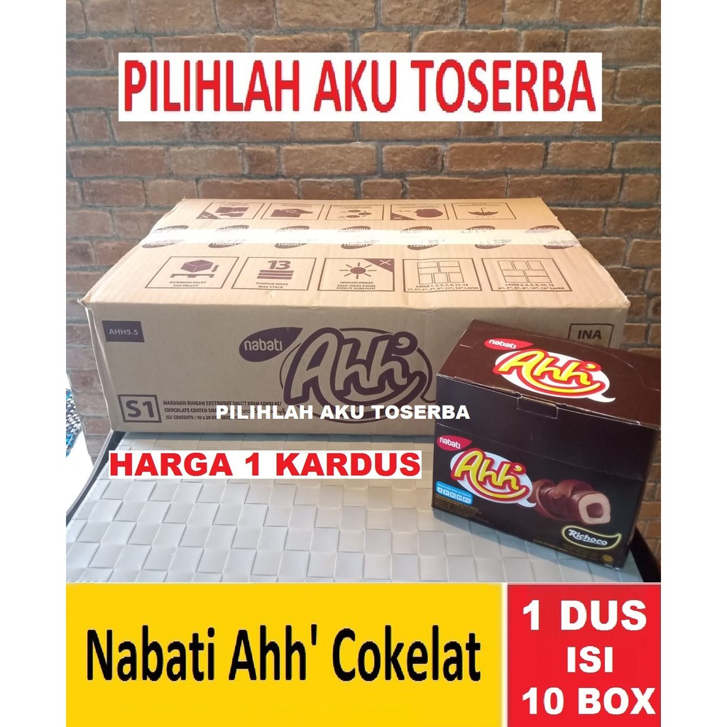Jual Richeese Nabati Ahh COKELAT 4 gr - (HARGA 1 KARDUS ISI 10 BOX ...