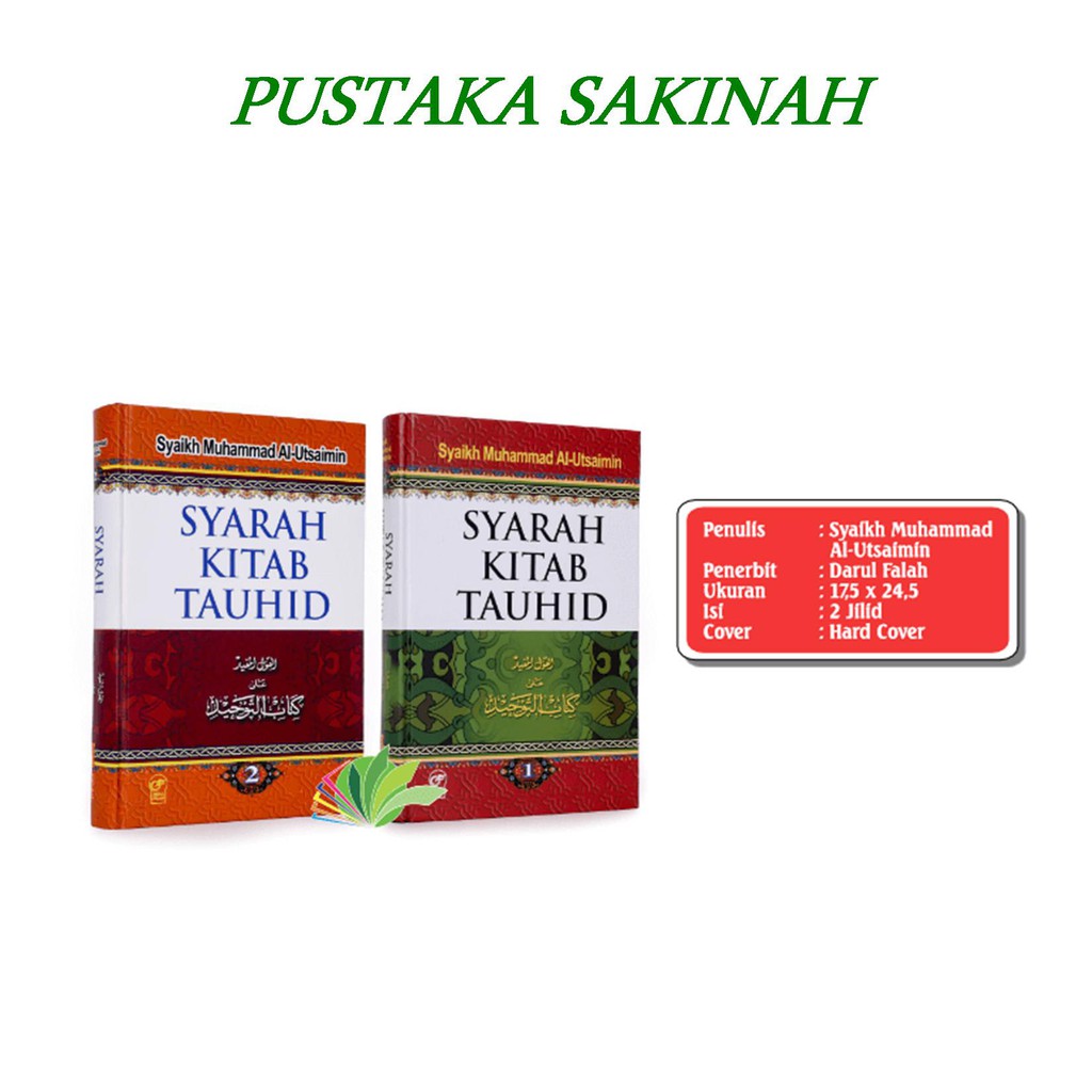 Jual BUKU ISLAM AQIDAH TAUHID | Syarah Kitab Tauhid [2 Jilid] | Pustaka ...