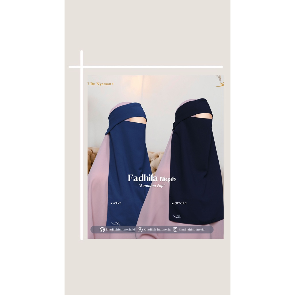 Jual Khadijah Indonesia - Fadhila Niqab | Shopee Indonesia