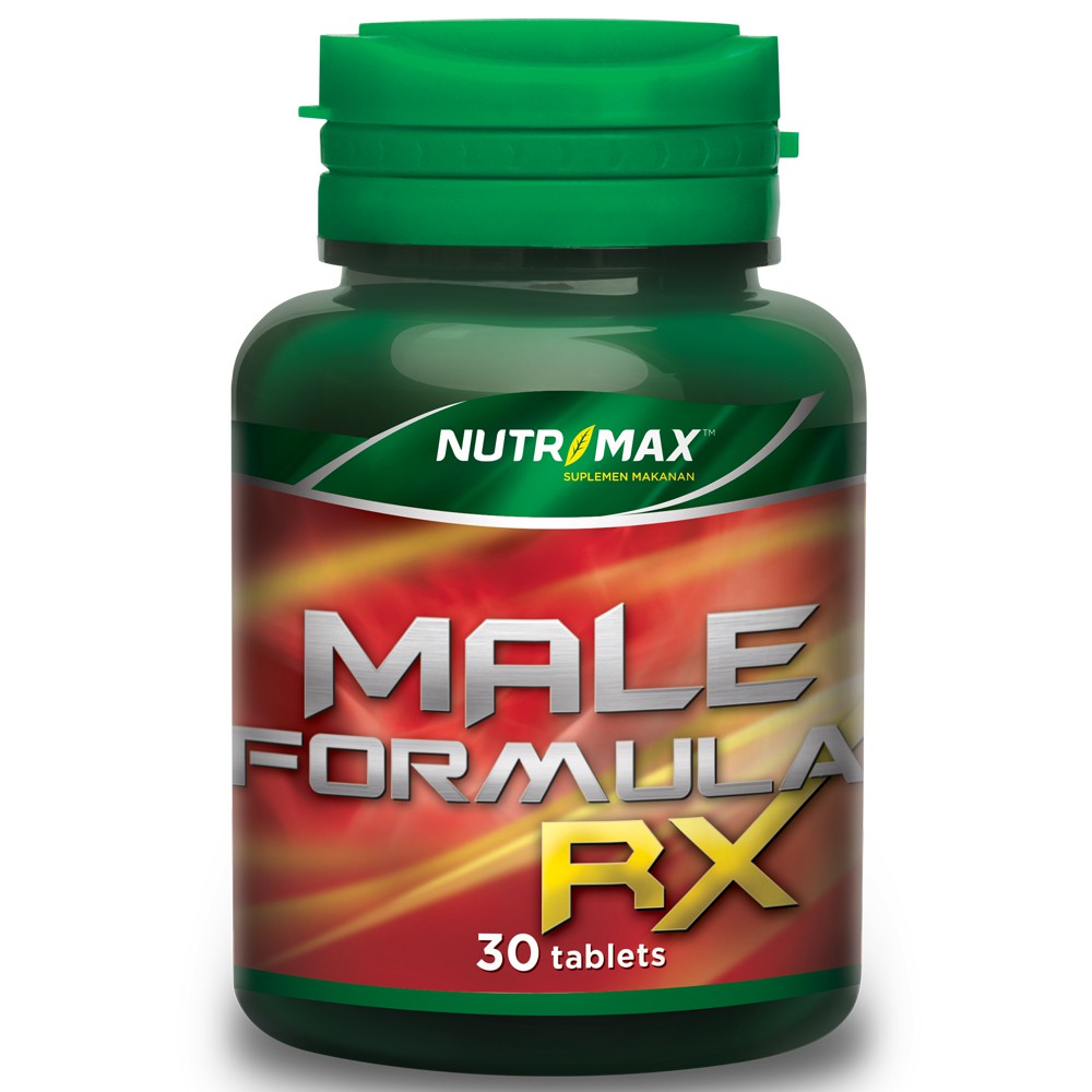 Jual Nutrimax Male Formula Rx 30 Tablet Shopee Indonesia