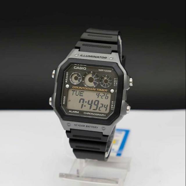 Jam casio hot sale illuminator original